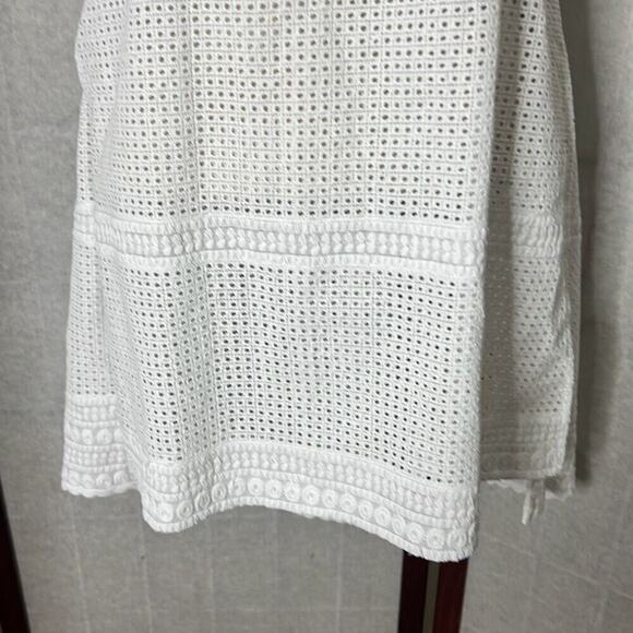 Ammara Women's Floral Embroidery Collared Halter Fit & Flare Mini Dress XS XS - Picture 5 of 9